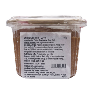 Enjuku Koji Miso Paste 750g by Hikari Miso