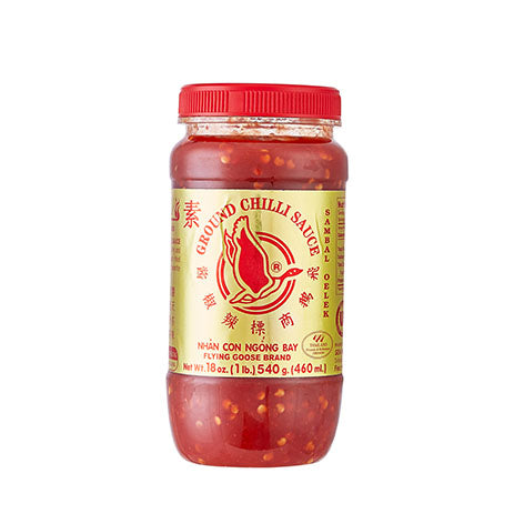 Ground Chilli Sauce 495g by Flying Goose