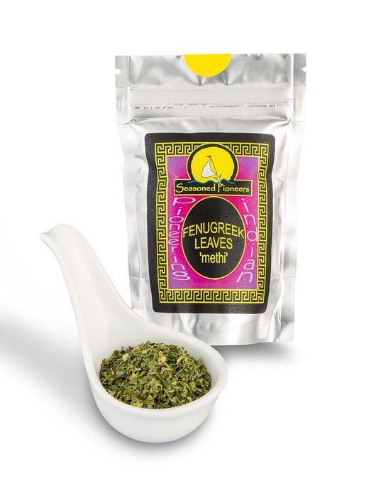 Dried Fenugreek Leaves Methi 10g by Seasoned Pioneers