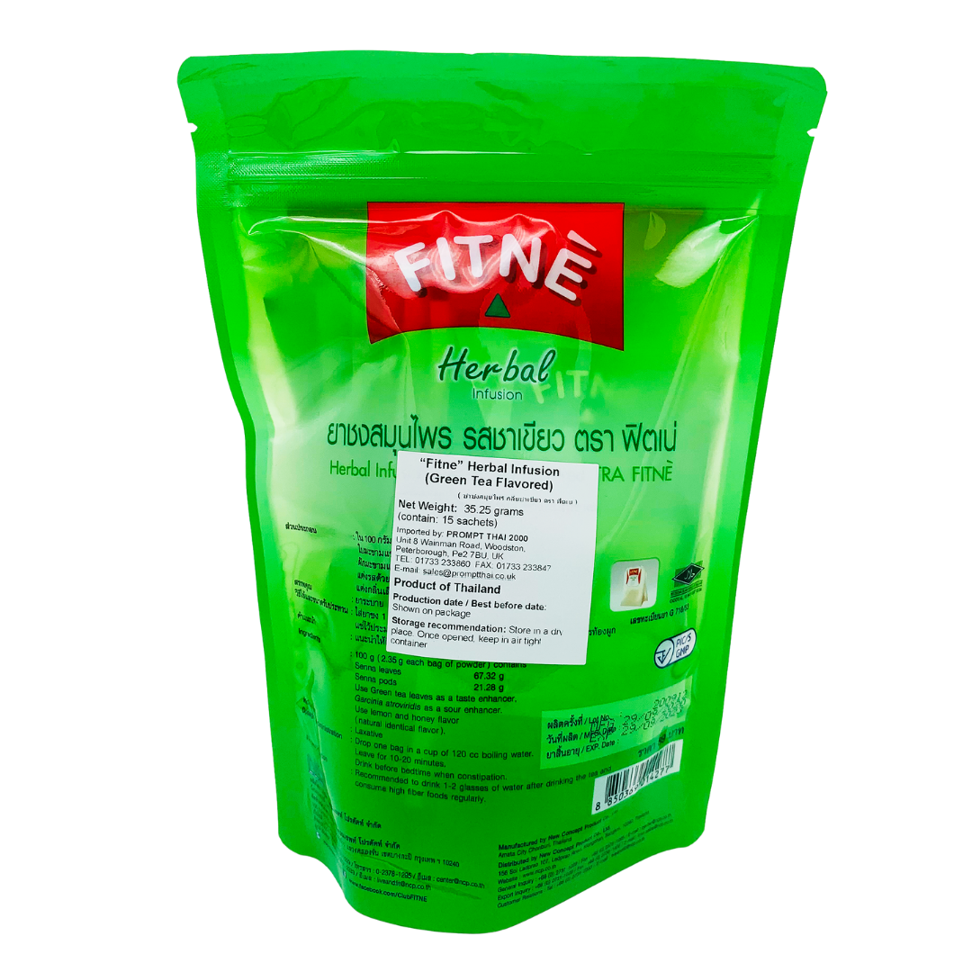 Slimming Herbal Green Tea 15 Sachets 39.75g by Tra Fitne
