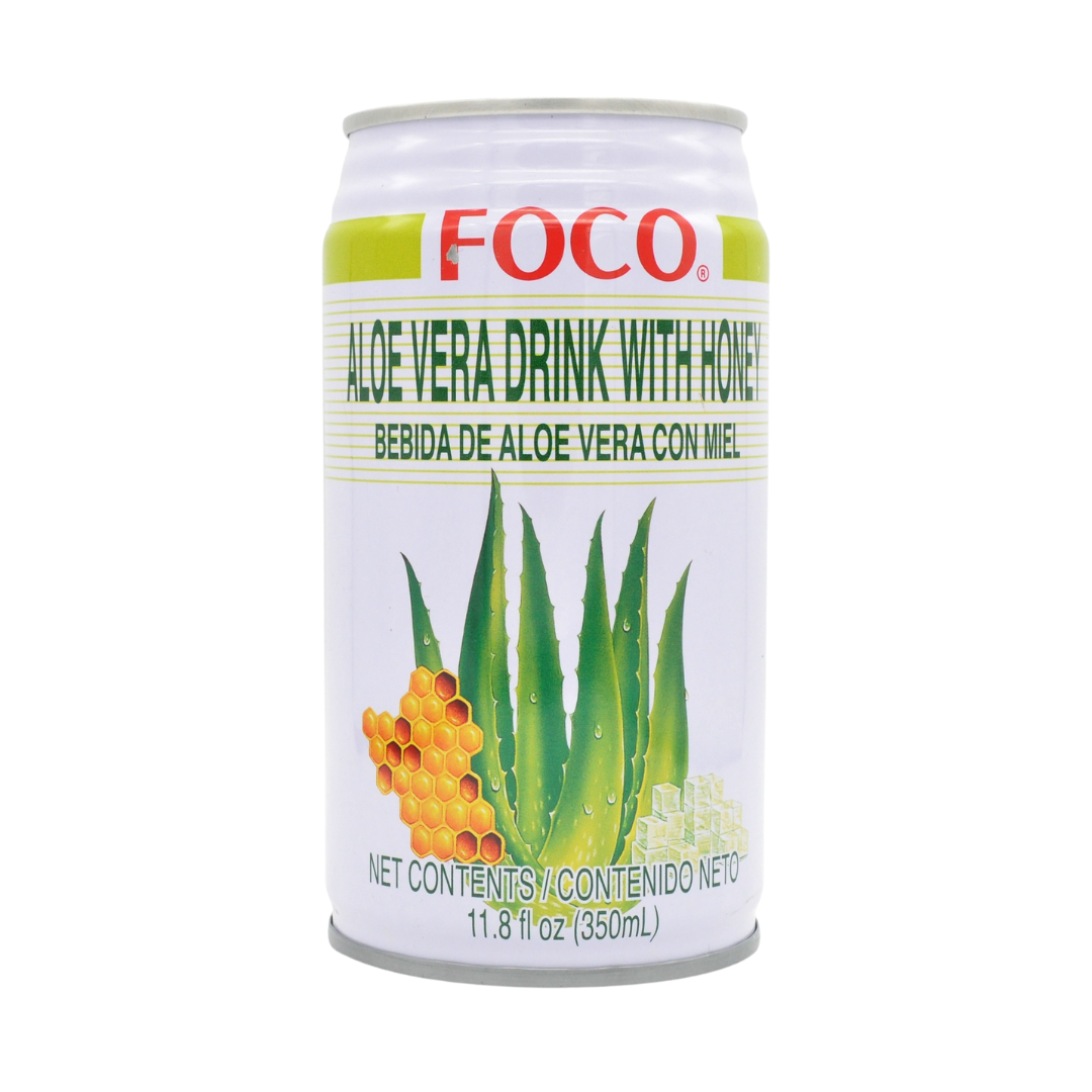 Aloe Vera Drink With Honey (350ml) by Foco
