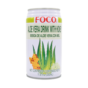 Aloe Vera Drink With Honey (350ml) by Foco