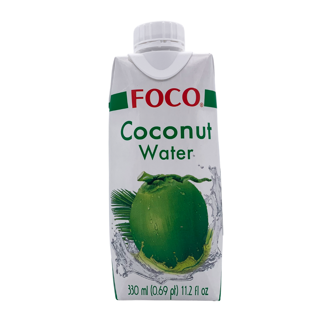 Natural 100% Pure Coconut Water 330ml by Foco