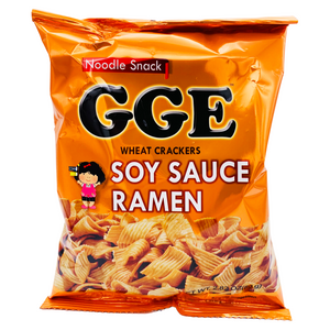 Ramen Snack Soy Sauce Flavour Wheat Crackers 80g by GGE