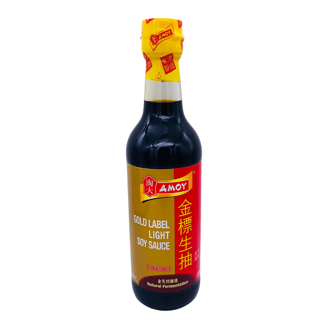 Gold Label Light Soy Sauce 500ml by Amoy
