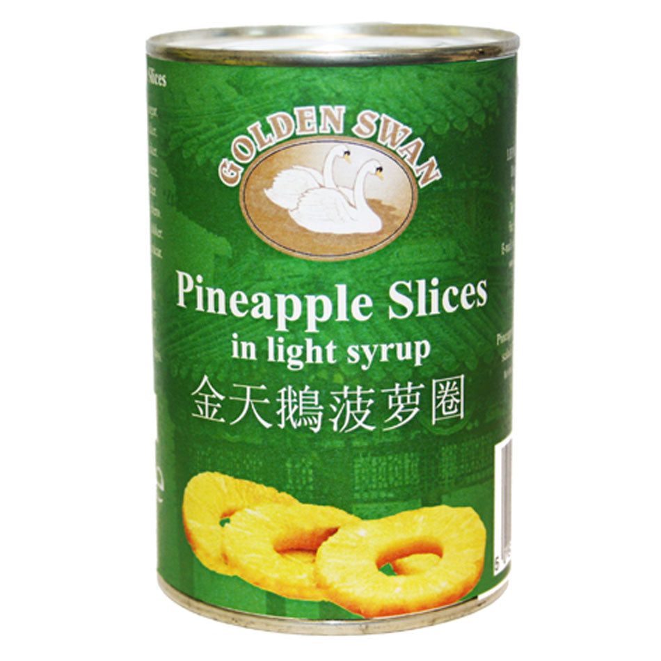 Pineapple Slices (Rings) in Light Syrup 425g by Golden Swan