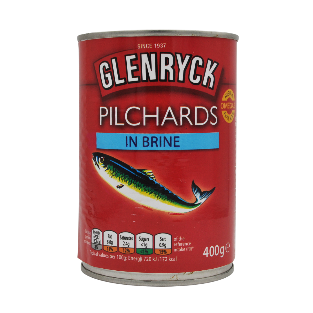 Pilchards in Brine 400g by Glenryck