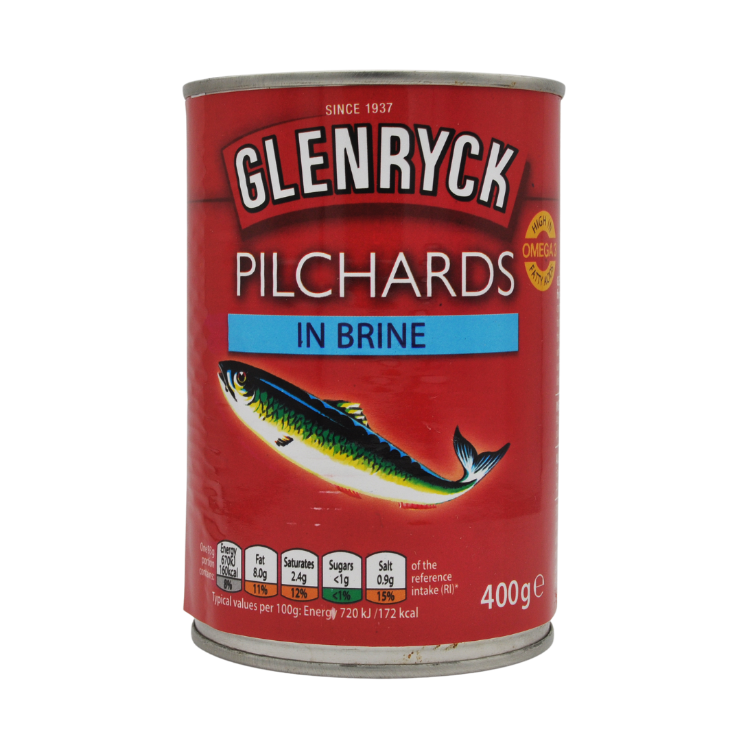 Pilchards in Brine 400g by Glenryck – Thai Food Online (authentic Thai ...