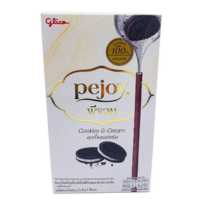 Cookies & Cream Milkshake Flavoured Biscuit Sticks 54g by Glico Pejoy