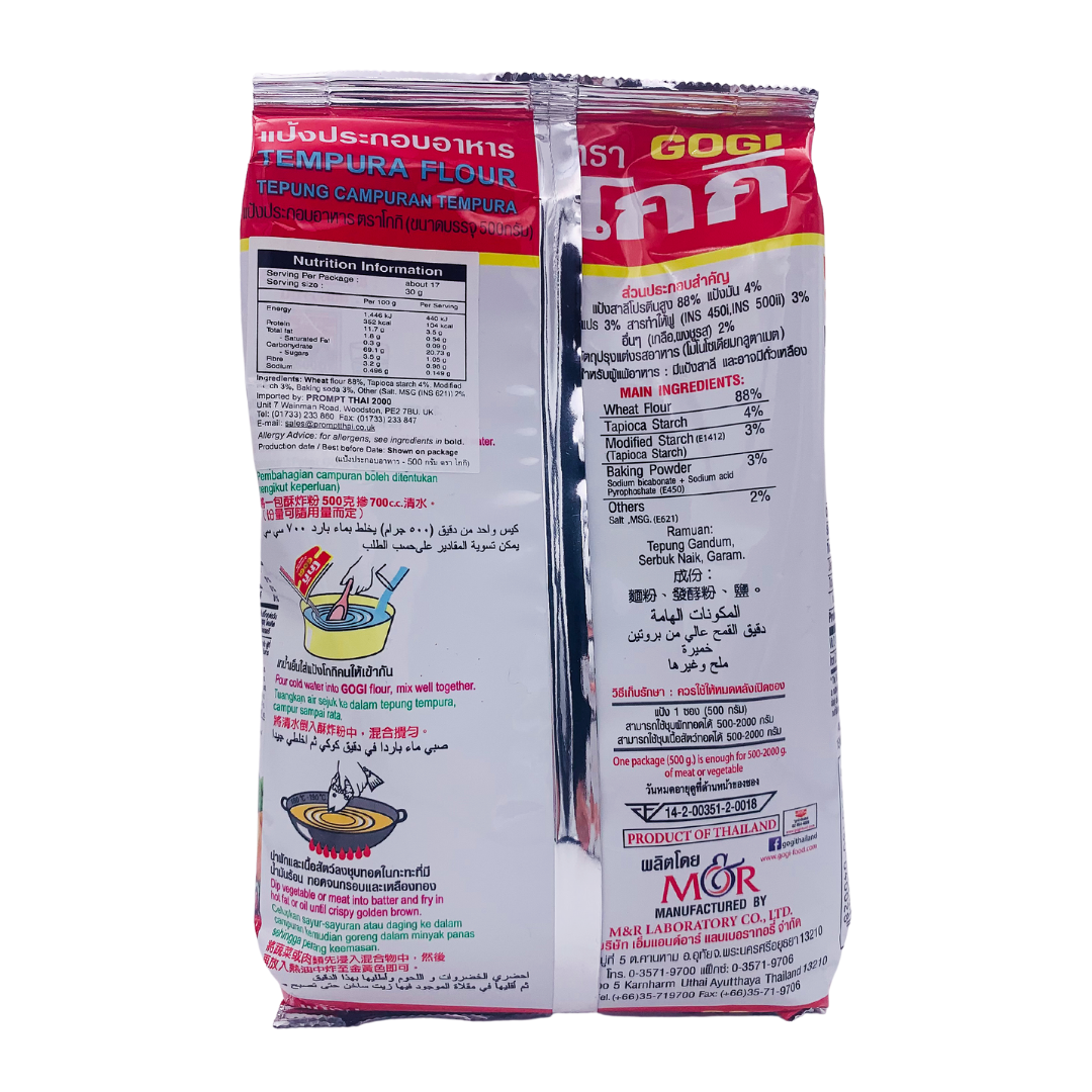 Tempura Flour Batter Mix 500g by Gogi