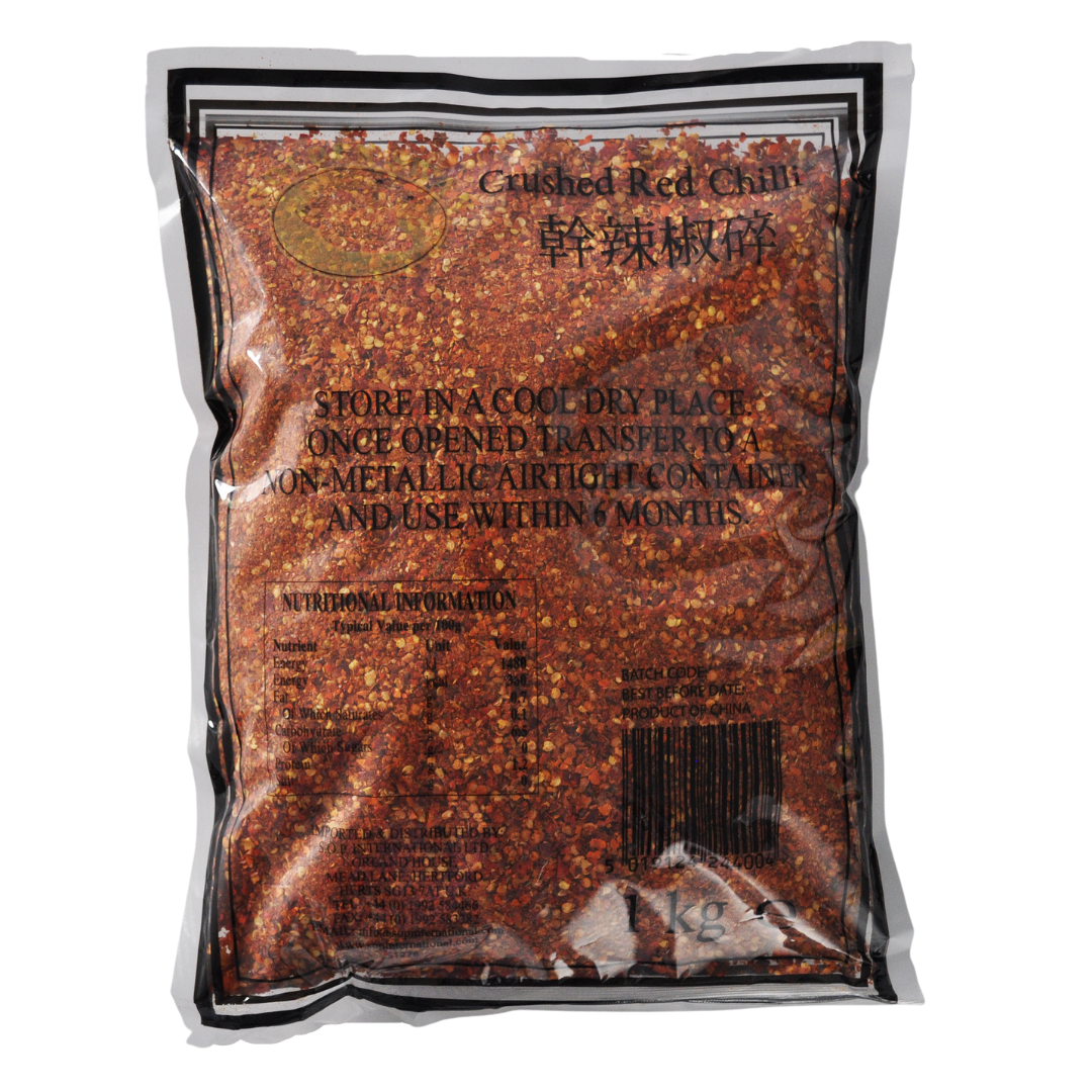 Crushed Red Chillies 1kg by Golden Swan