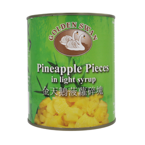 Pineapple Pieces in Light Syrup 850g by Golden Swan