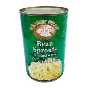 Bean Sprouts  in Salted Water/ beansprouts 400g Can Tinned Vegetables by Golden Swan