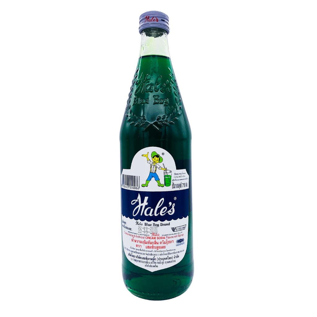 Thai Cream Soda Syrup Drink 710ml by Hales Blue Boy