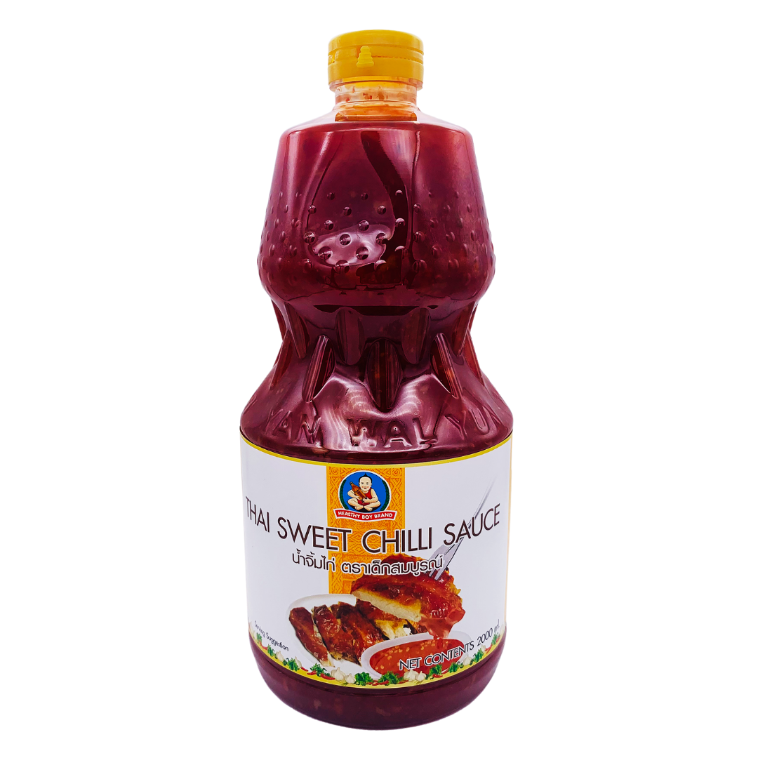 Thai Sweet Chilli Sauce For Chicken Large 2 ltr Bottle by Healthy Boy