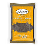 Brown Mustard Seeds 100g by Khanum