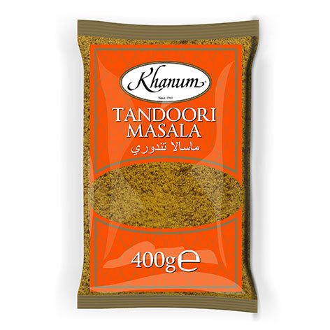 Tandoori Masala Powder 400g Bag by Khanum
