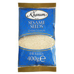 Sesame Seeds (Hulled) 400g Bag by Khanum