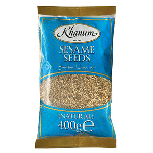 Sesame Seeds (Natural) 400g Bag by Khanum