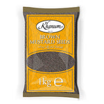 Brown Mustard Seeds 1kg by Khanum