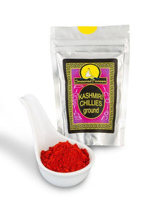 Ground Kashmiri Chillies 38g by Seasoned Pioneers