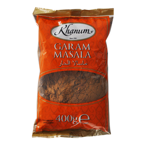 Garam Masala Powder 400g Bag by Khanum