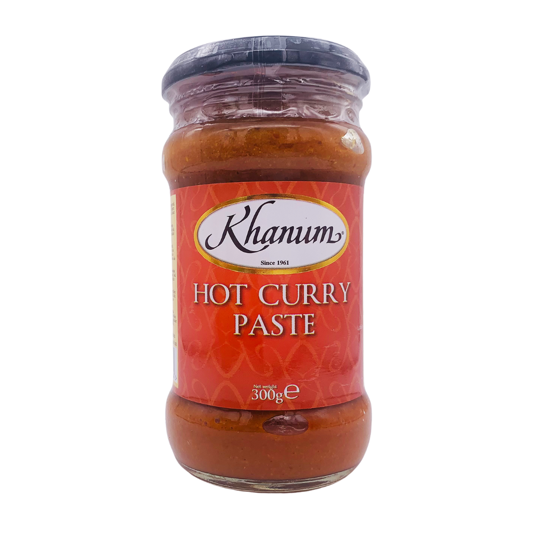 Hot Curry Paste 300g by Khanum