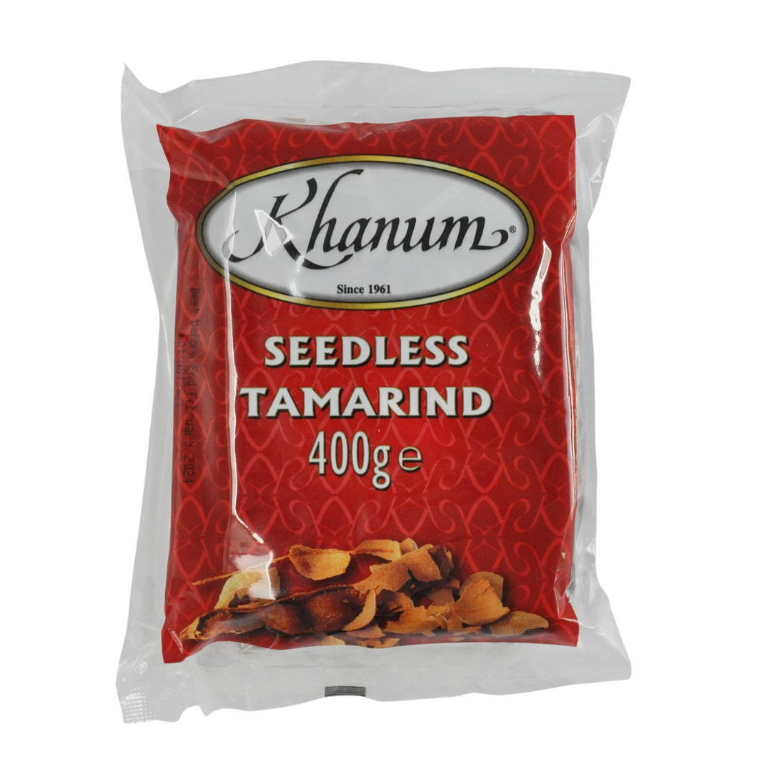 Tamarind (Seedless) 400g by Khanum
