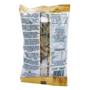 Dried Curry Leaves 20g by Khanum