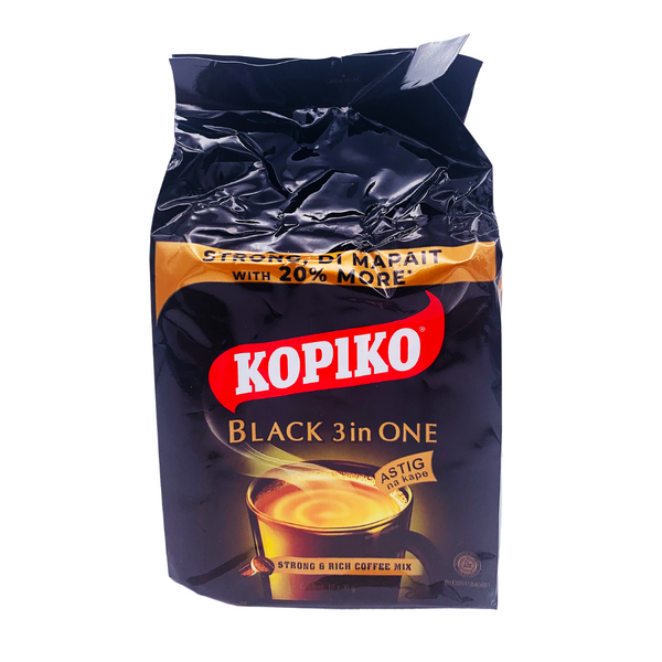 Black 3 In One Instant Coffee 10 Sachets X 30g By Kopiko Thai Food black-3-in-one-instant-coffee-10-sachets-x-30g-by-kopiko-thai-food