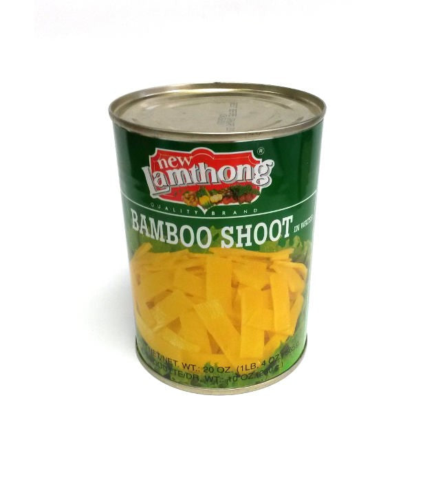 Thai Bamboo Shoot Slices 565g by Lamthong