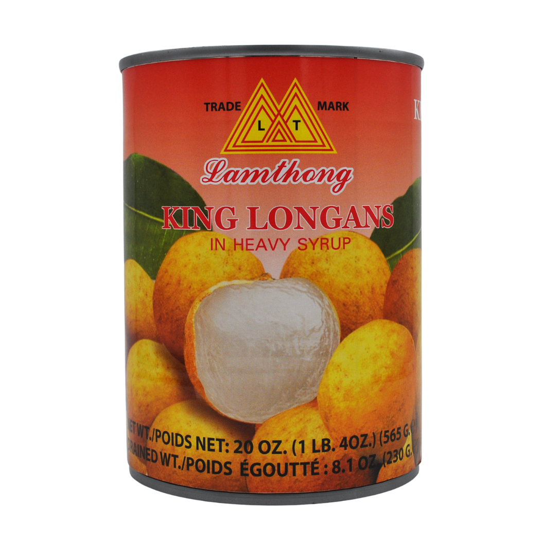 King Longan in Syrup 565g Can by Lamthong