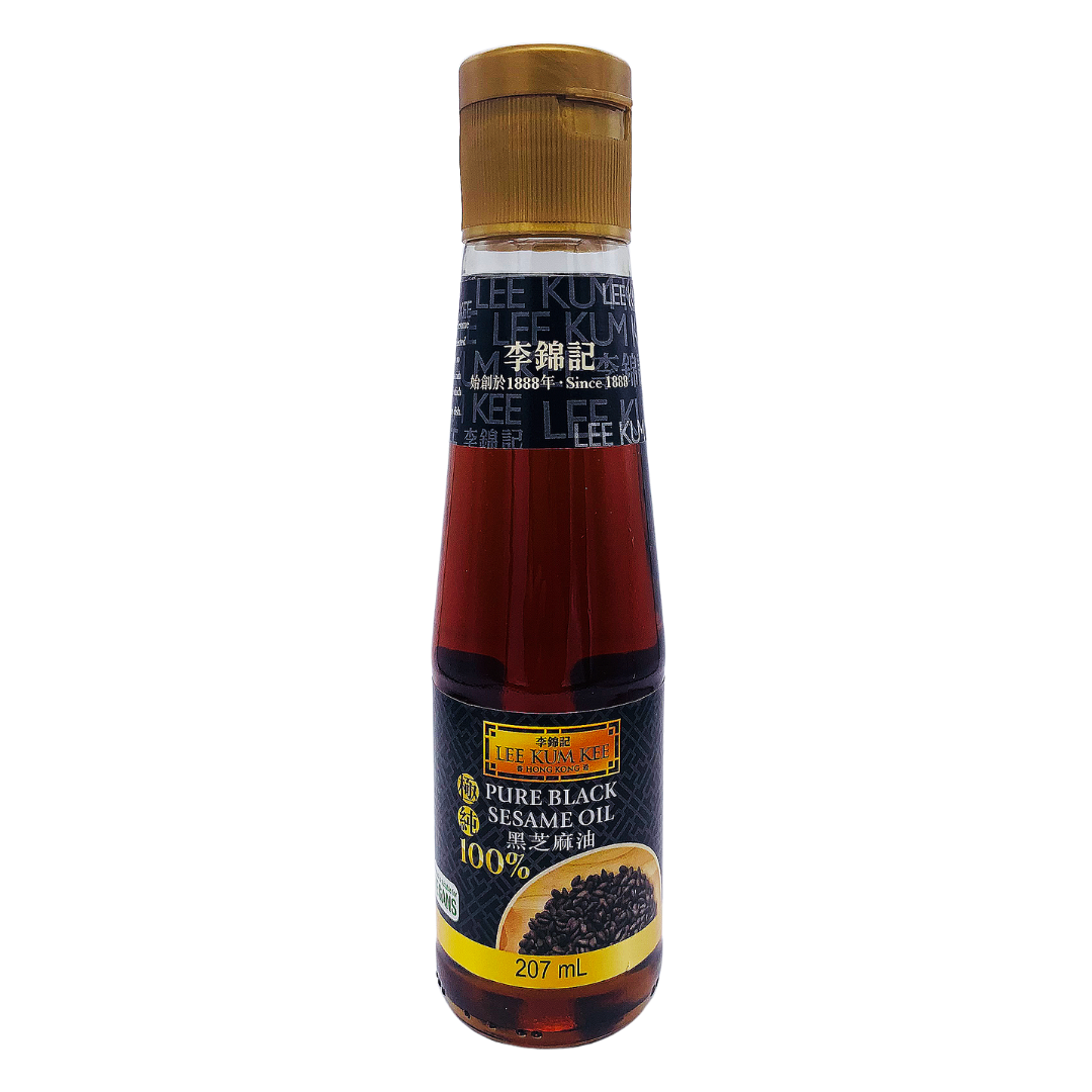 ** REDUCED ** Asian Pure Black Sesame Oil 207ml by Lee Kum Kee BEST BEFORE 20TH MAY 2023