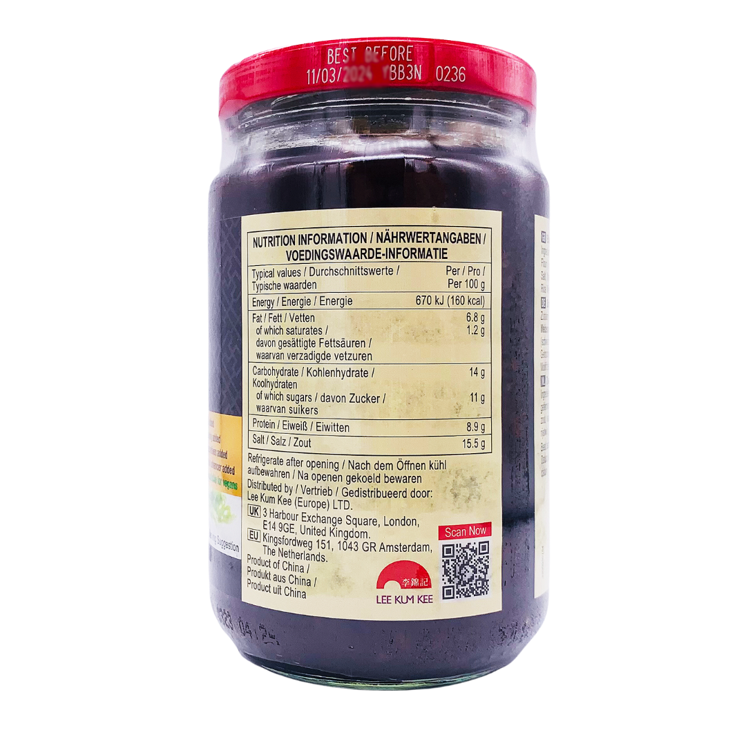 Asian Black Bean Garlic Sauce 368g by Lee Kum Kee