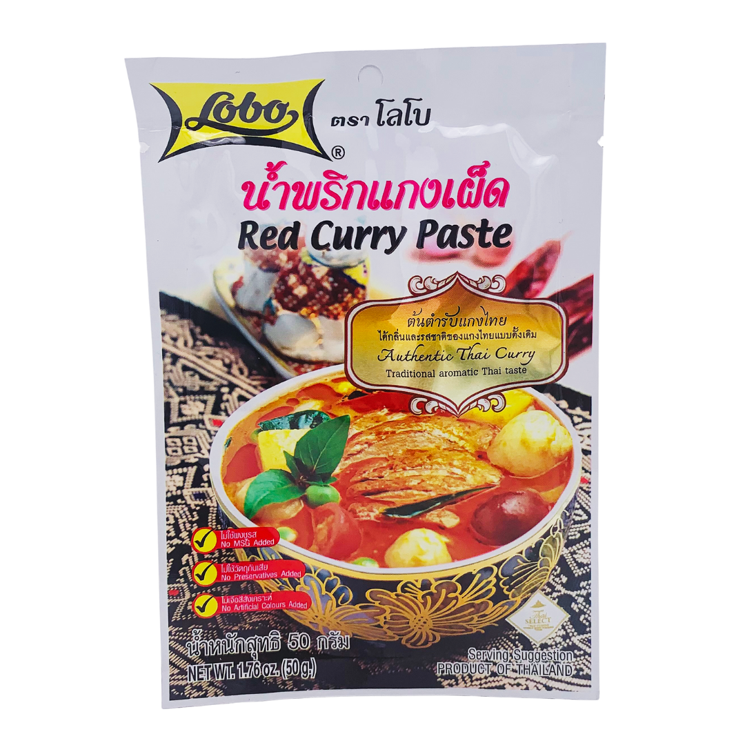 Red Curry Paste 50g by Lobo