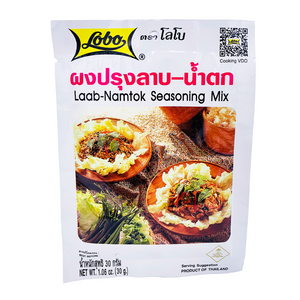 Thai Laab Namtok Seasoning 30g by Lobo