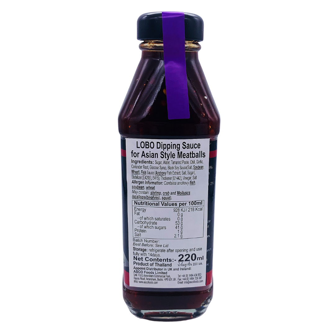 Meatball Dipping Sauce 220ml by Lobo