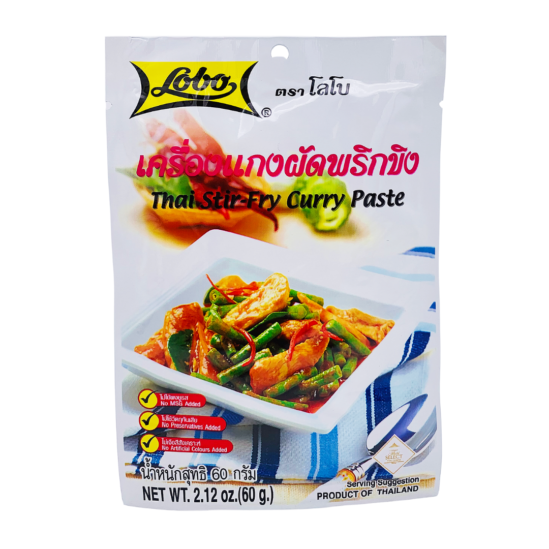 Thai Stir Fry Curry Paste 60g by Lobo