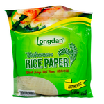 Rice Paper Vietnamese Spring Roll Wrappers 22cm 500g by Longdan