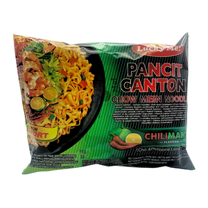 Instant Noodle Pancit Canton Chillimansi Flavour 60g by Lucky Me
