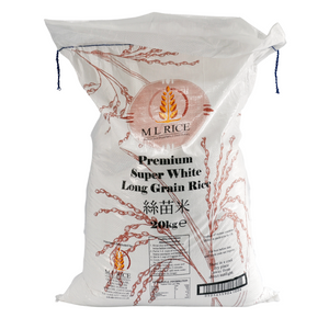 Premium Long Grain Rice 20kg by M L Rice