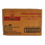 12 x 1kg (12kgs) Thai Panang Curry Paste by Mae Ploy