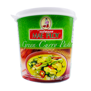12 x 1kg (12kgs) Thai Green Curry Paste by Mae Ploy