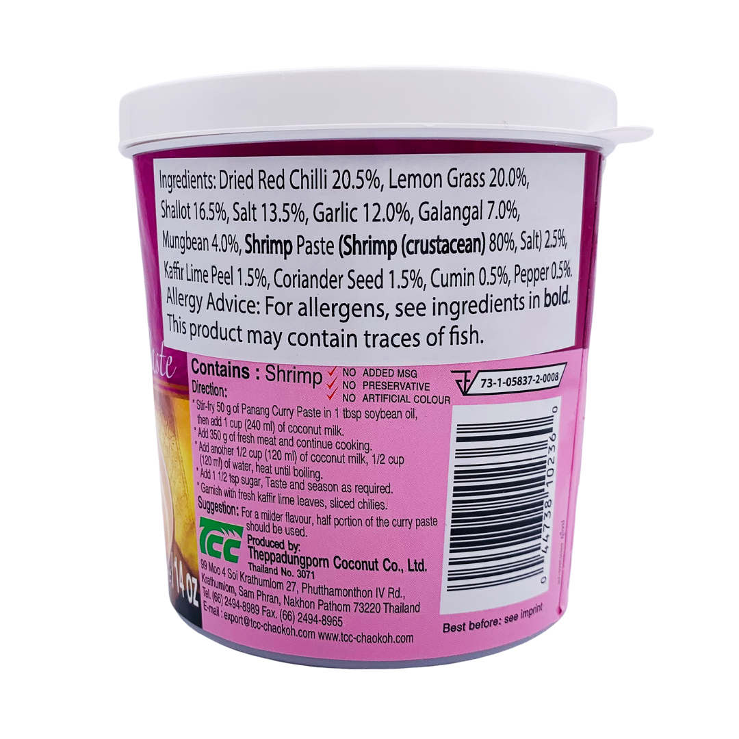 Thai Panang Curry Paste 400g tub by Mae Ploy