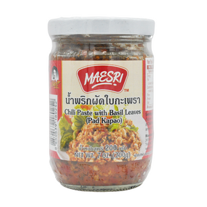 Thai Chilli Paste with Sweet Basil 200g by Mae Sri