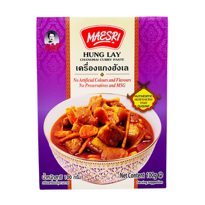 Northern Thai Hung Lay Curry Paste (100g Packet) by Mae Sri