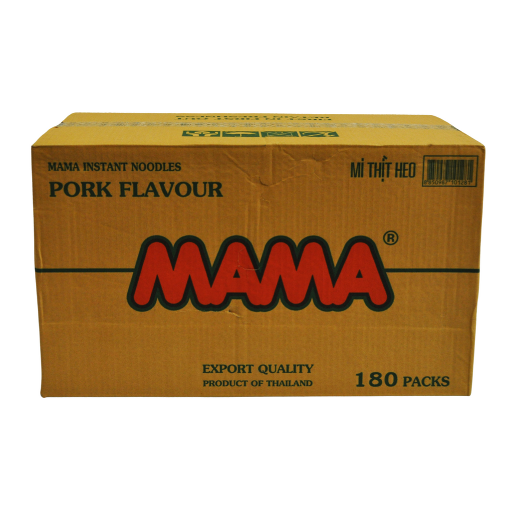 6 cases (180 packs) of Pork Flavour Instant Noodles 60g by Mama