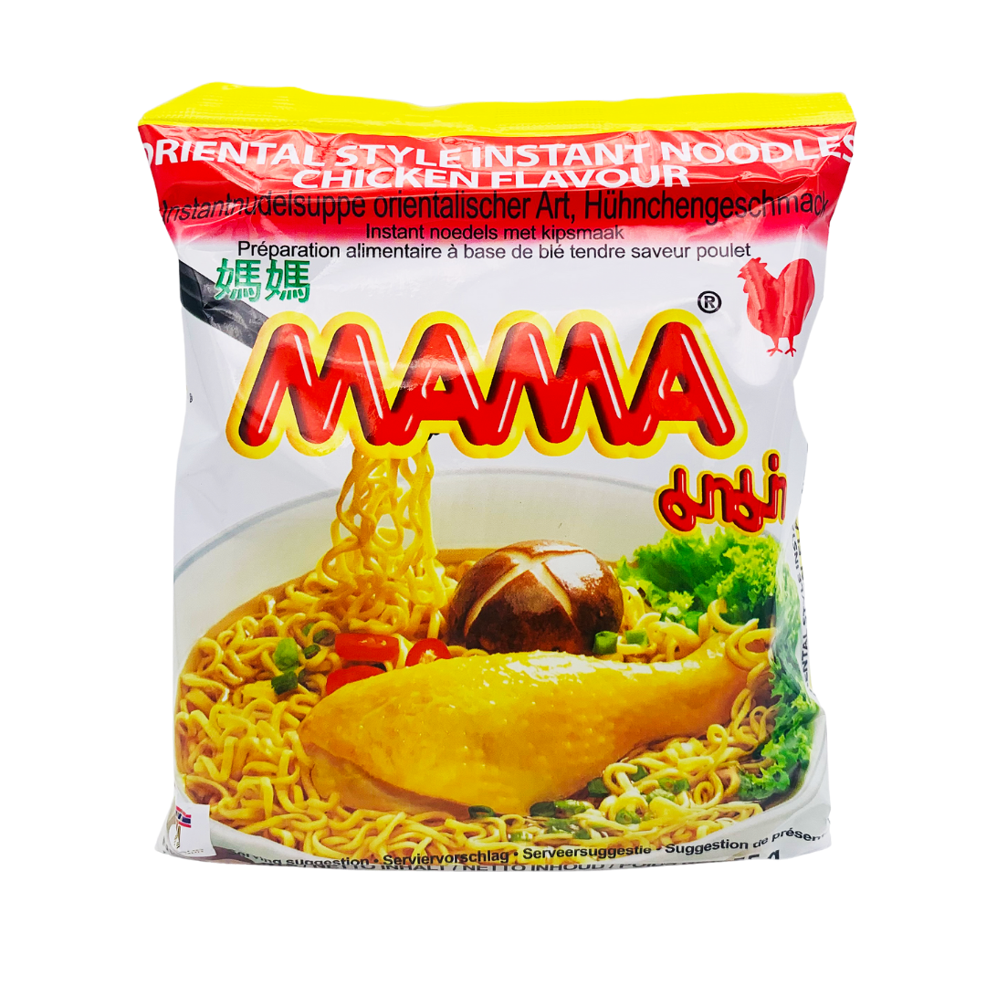 Thai Chicken Flavour Instant Noodles 55g by Mama Thai Food