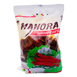 Unfried Shrimp Flavour Chips Thai Prawn Crackers (500g) by Manora