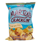 Marty's Cracklin Vegetarian Chicharon Plain Salted Flavour 90g by Oishi